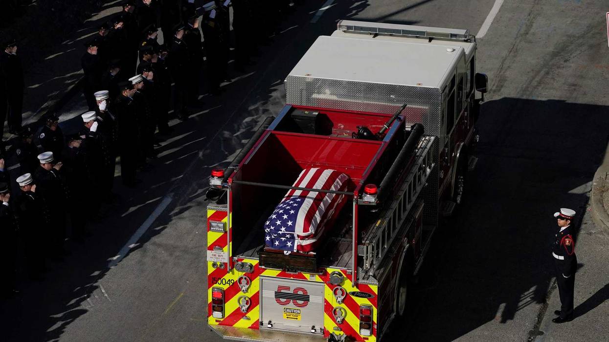 APTOPIX Vacant Home Fire