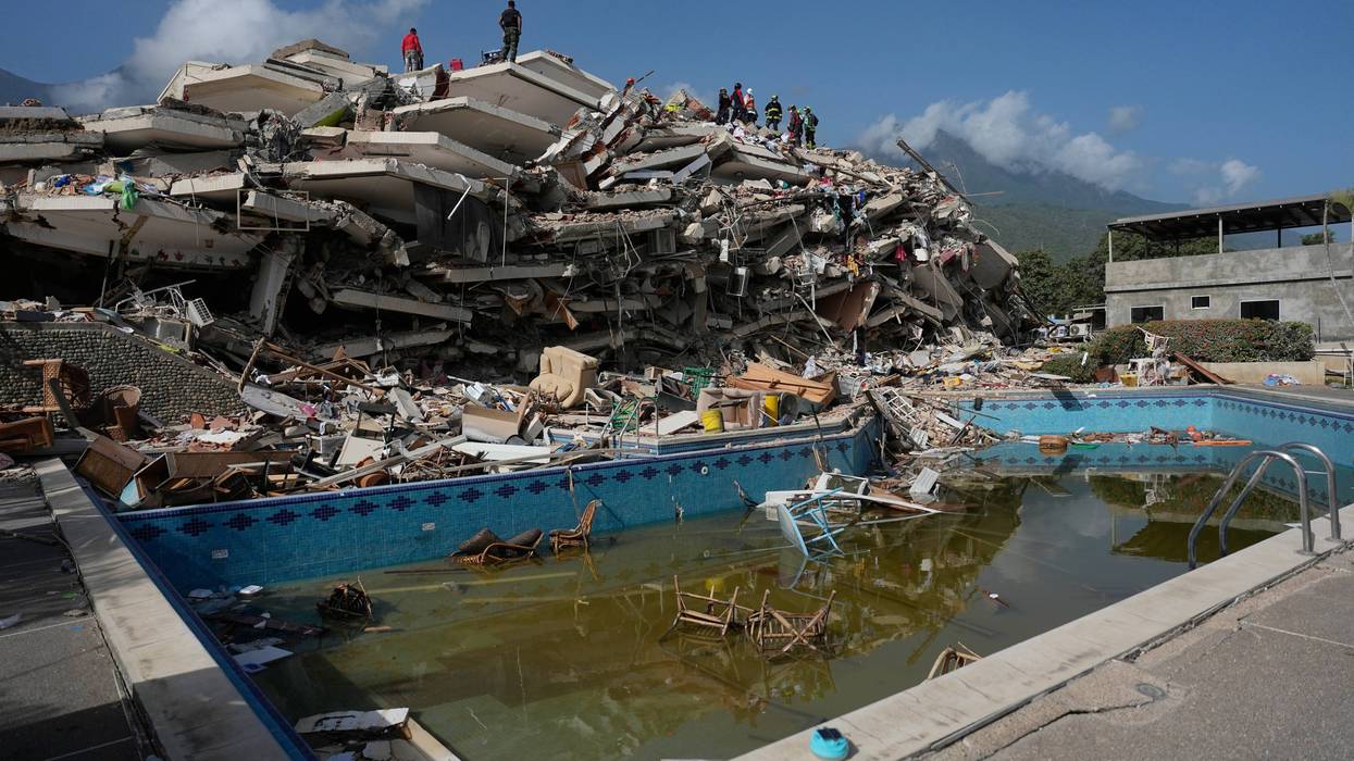 APTOPIX Venezuela Earthquake