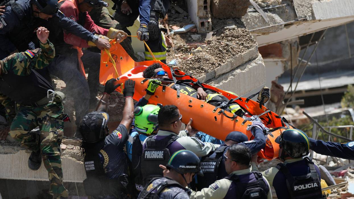 APTOPIX Venezuela Earthquake