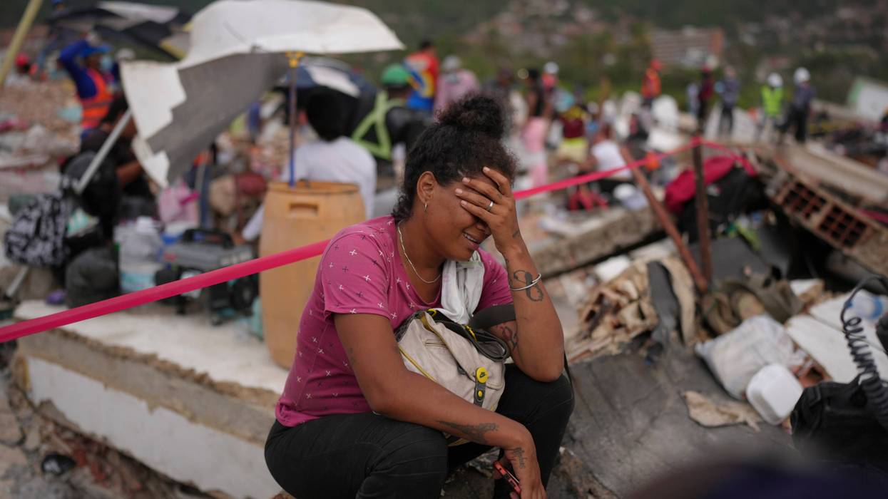 APTOPIX Venezuela Earthquake