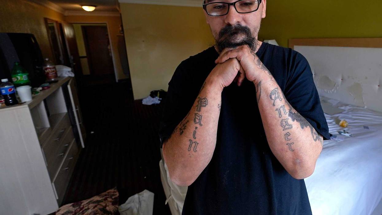 APTOPIX Virus Outbreak Homeless Hotels