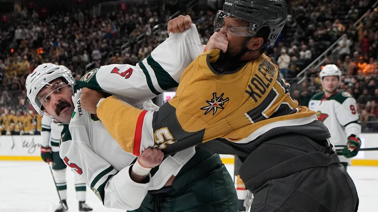 APTOPIX Wild Golden Knights Hockey