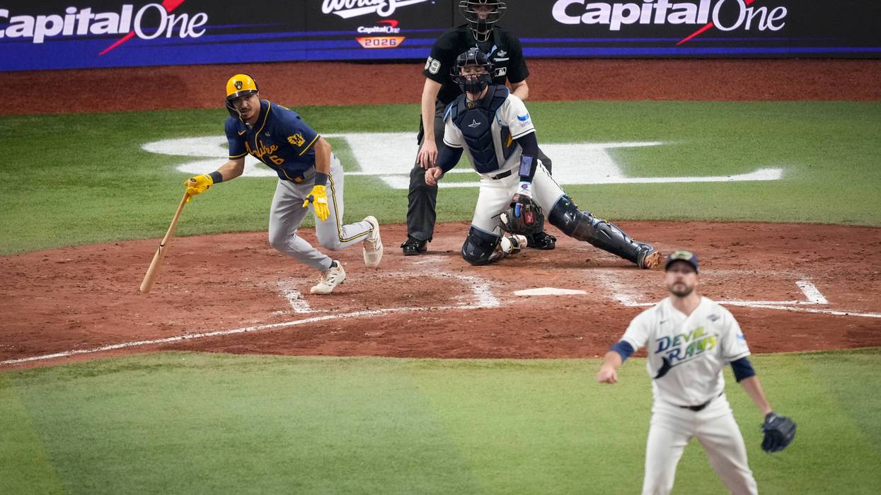 APTOPIX World Series Brewers Rays Baseball