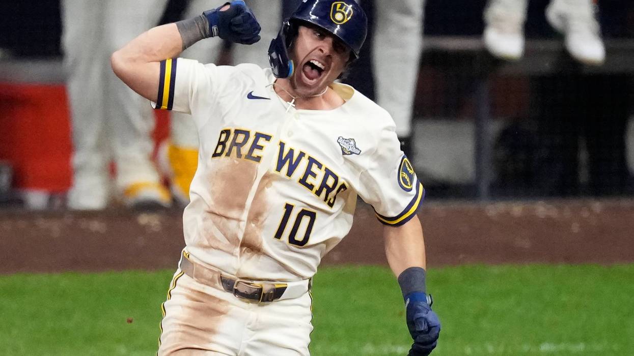 APTOPIX World Series Rays Brewers Baseball