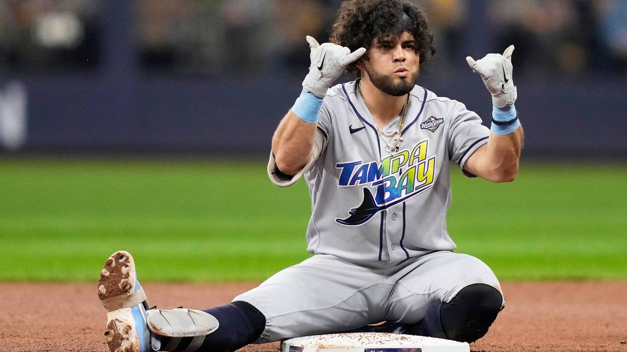 APTOPIX World Series Rays Brewers Baseball