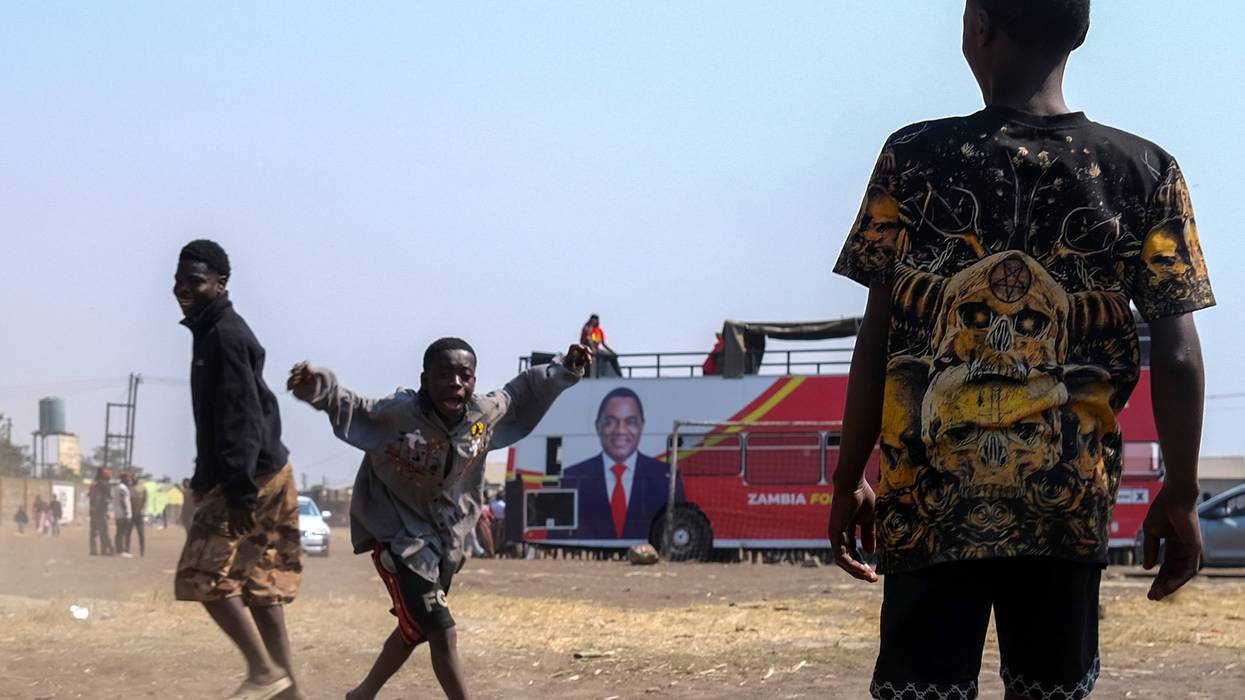 APTOPIX Zambia Election