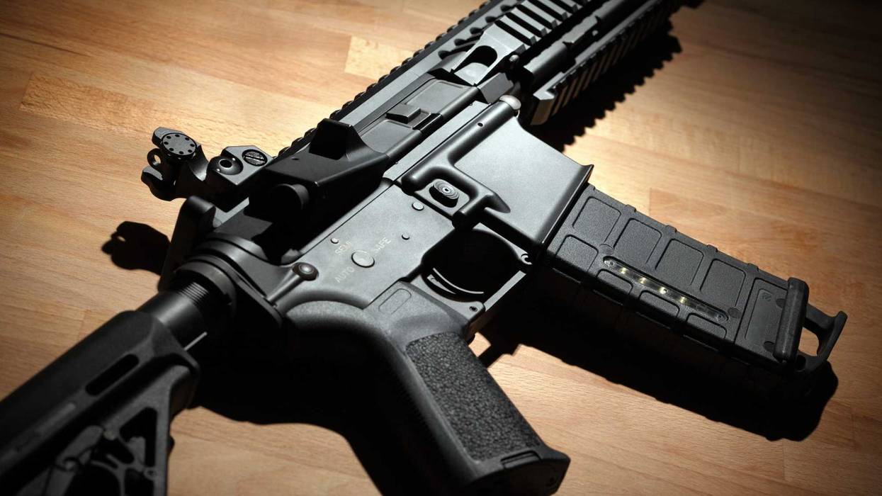 AR-15 stock photo.