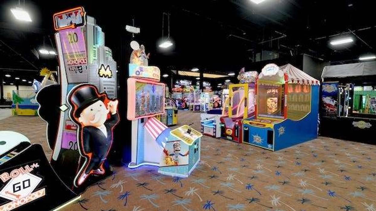 Arcade games at Malibu Jack’s