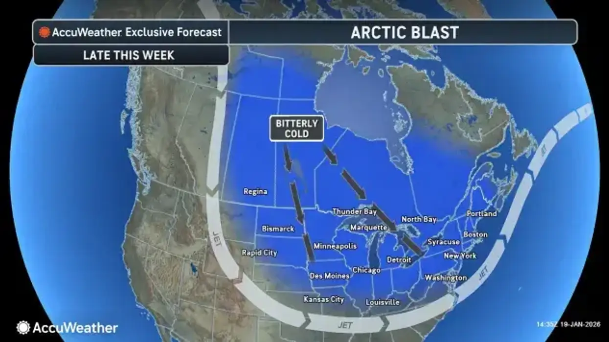 Arctic blast eyes Michigan
