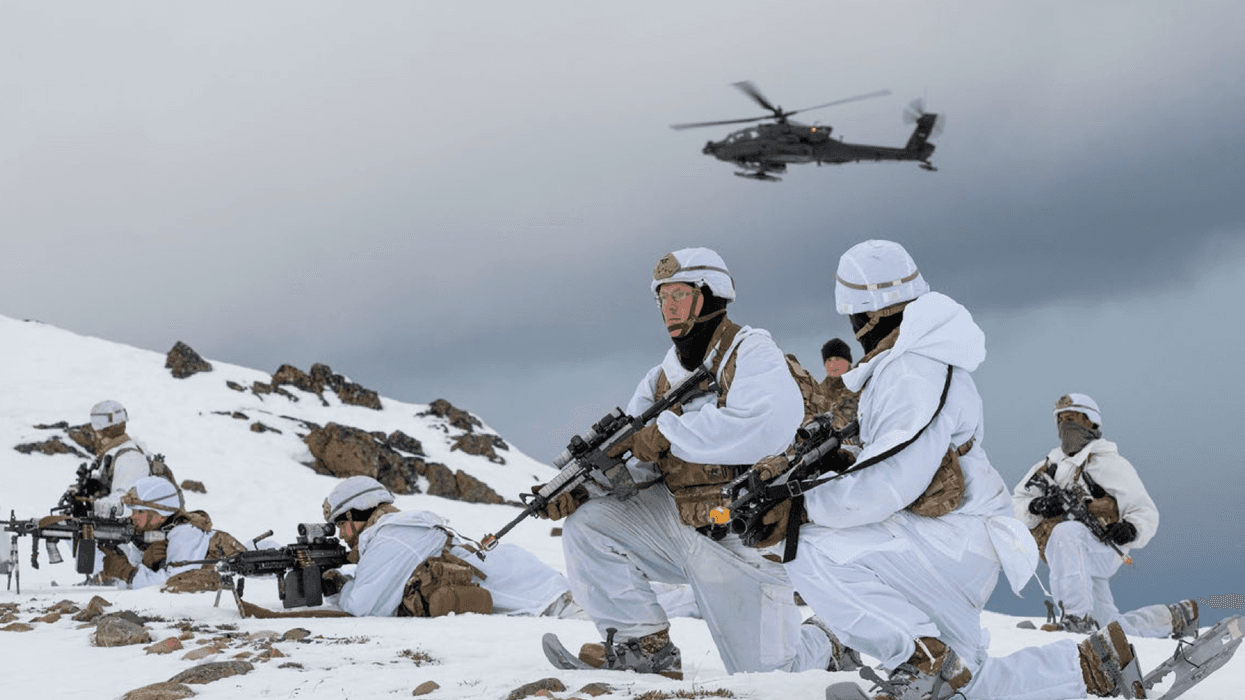 Arctic warfare training