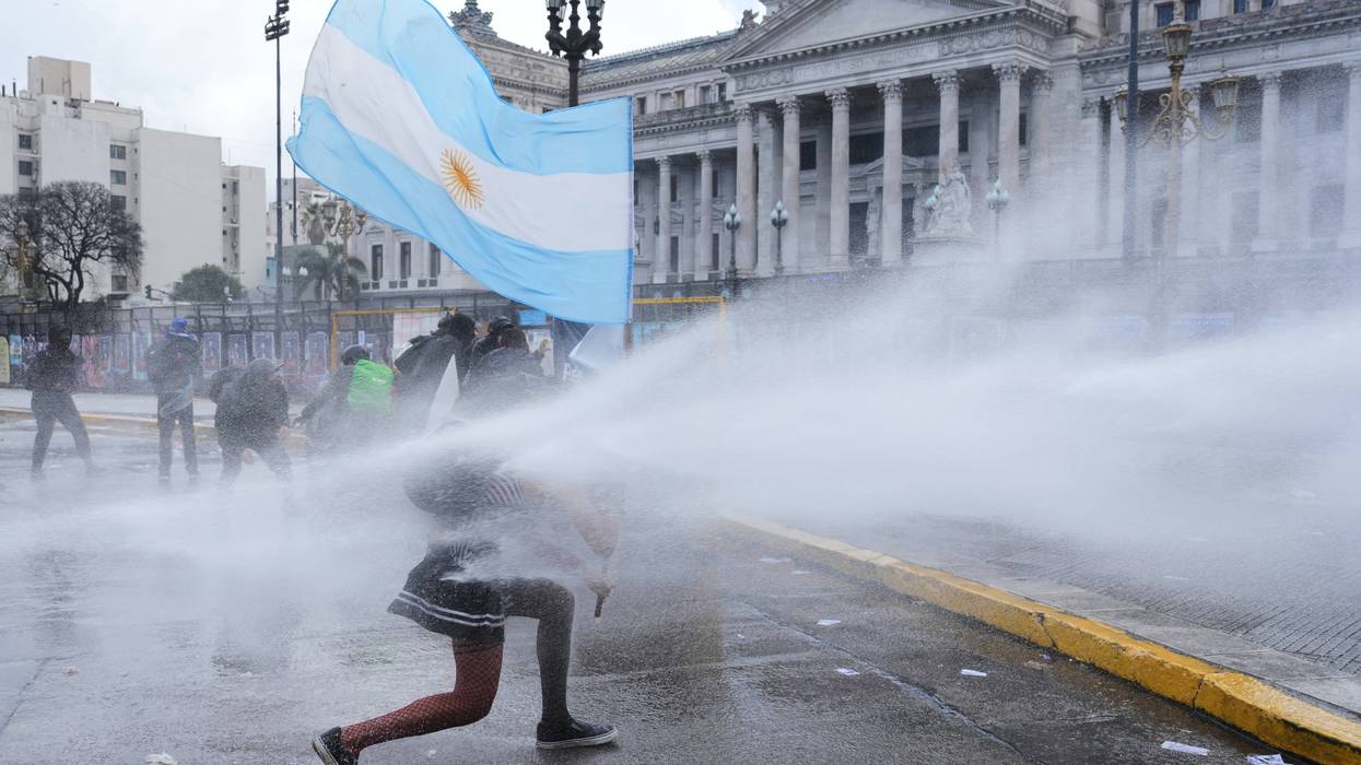 ARGENTINA-PROTESTA 91