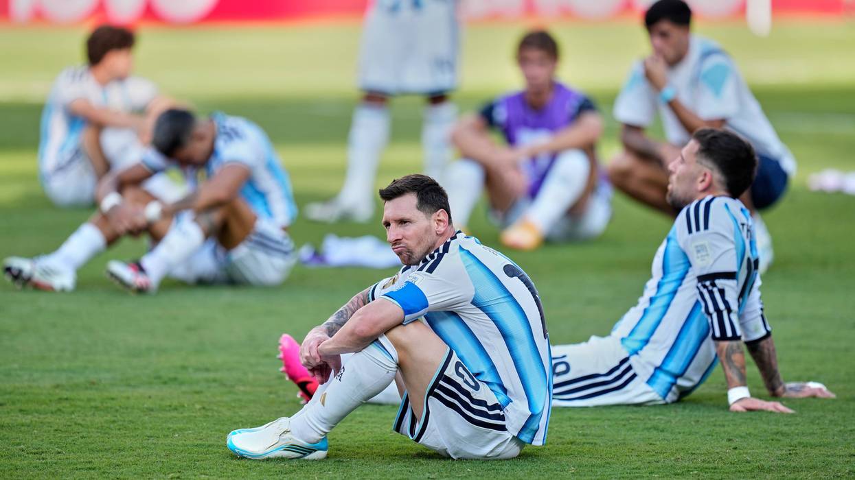 Argentina Spain WCup Soccer 7833
