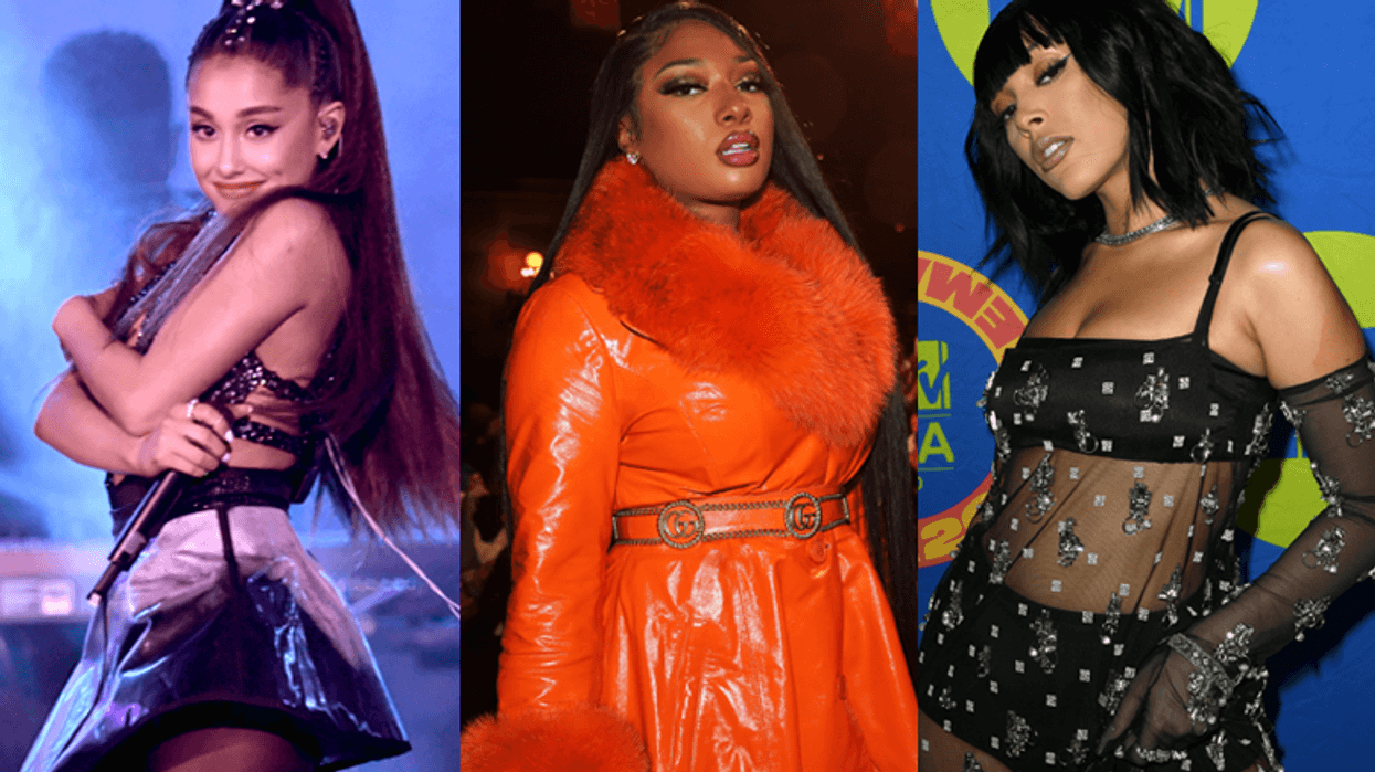 Ariana Grande, Megan Thee Stallion and Doja Cat
