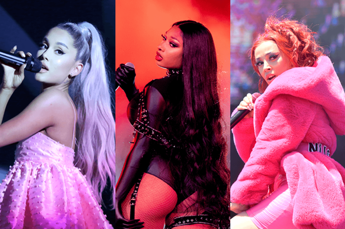Ariana Grande, Megan Thee Stallion and Doja Cat
