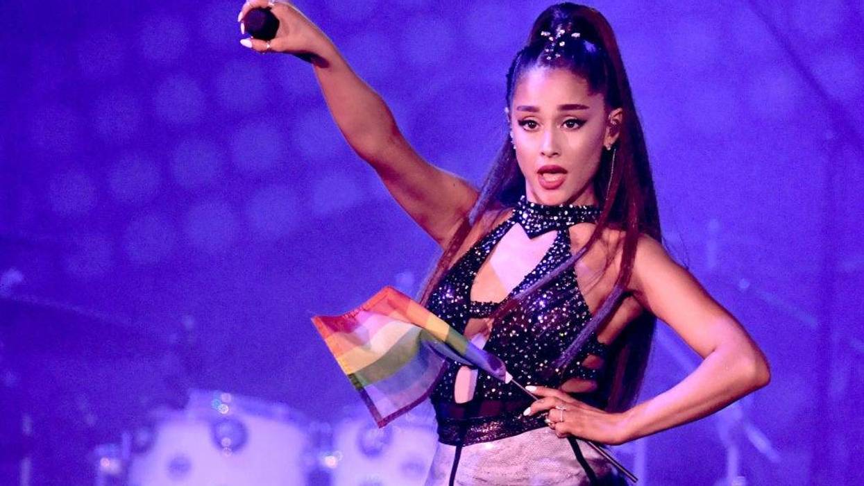 Ariana Grande performs onstage at Banc of California Stadium on June 2, 2018 in Los Angeles, California
