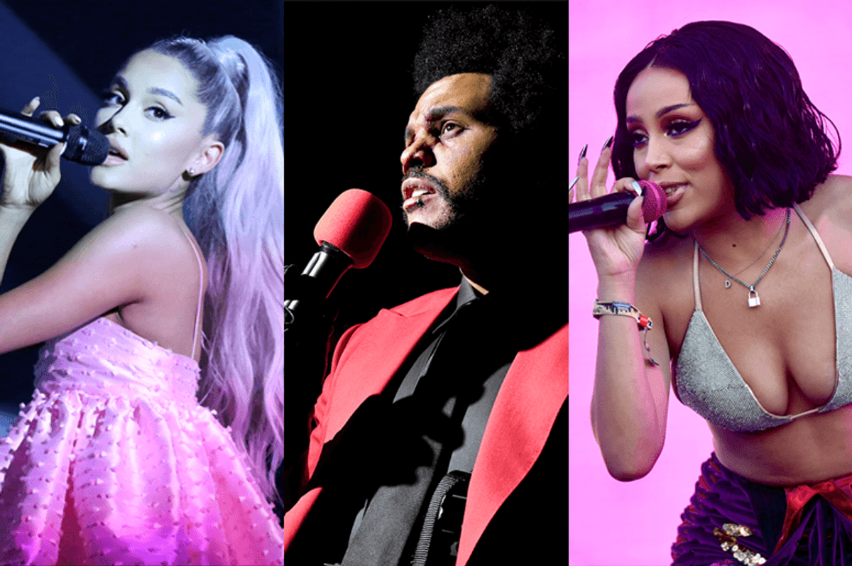 Ariana Grande, The Weeknd and Doja Cat