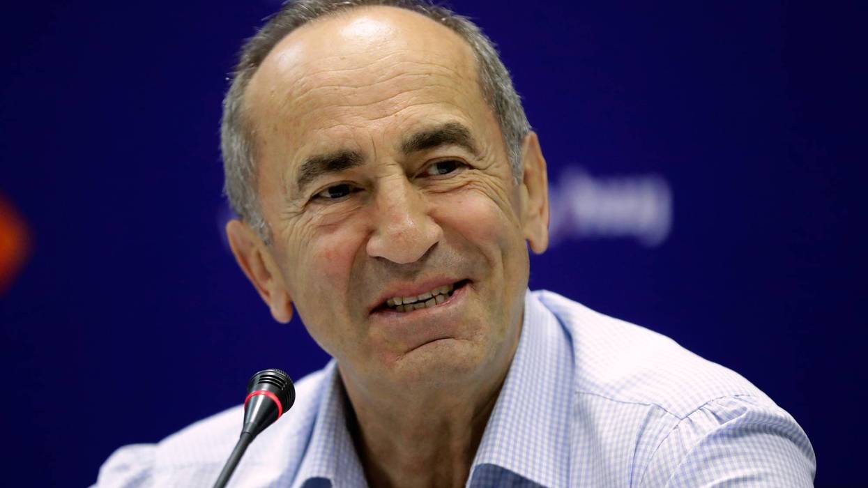 Armenia Ex President 6711