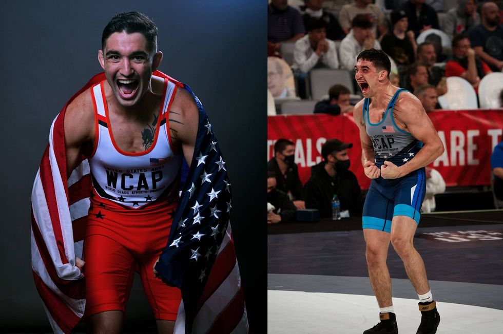 Army wrestlers have bigger goals after qualifying for Tokyo Olympics