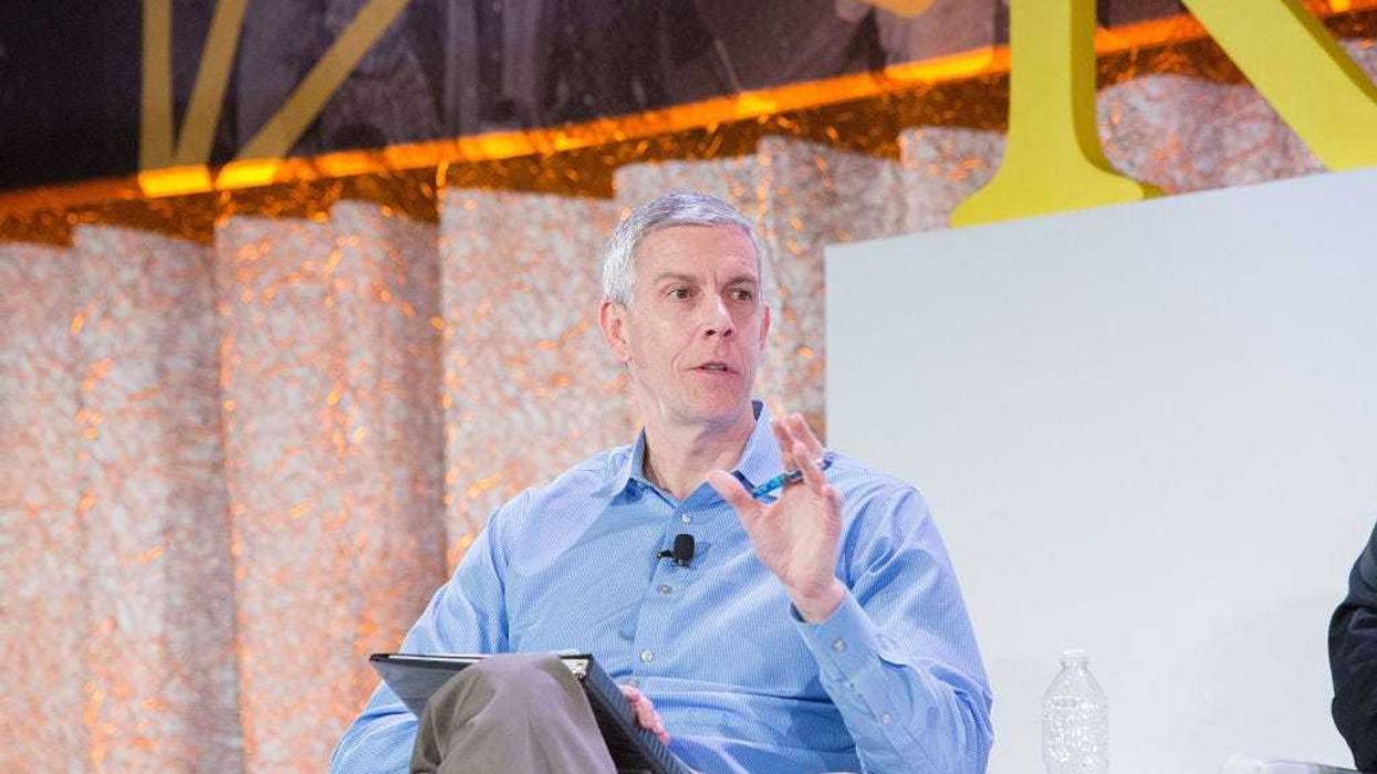 Arne Duncan, Managing Partner, Emerson Collective, Former U.S. Secretary Of Education, was among the advocates speaking at The Kennedy Forum National Summit On Mental Health Equity And Justice In Chicago at the Chicago Hilton and Tower Hotel on January 16, 2018 in Chicago, Illinois