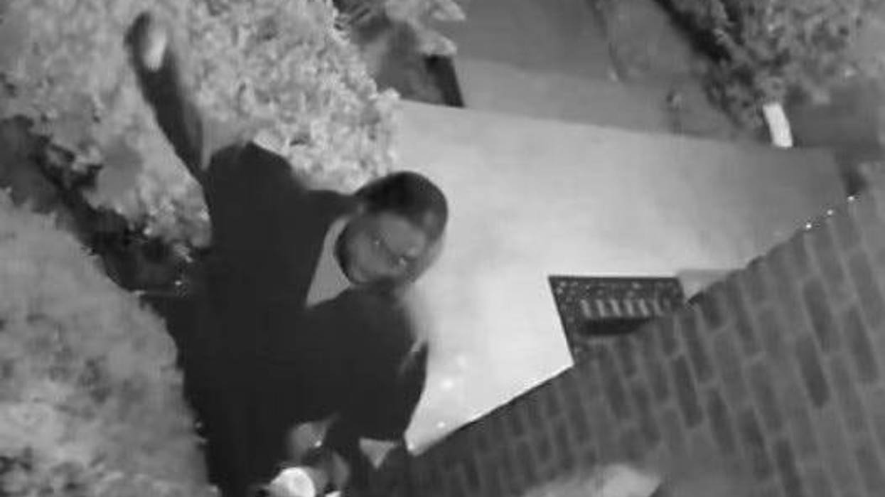 Arson suspect in Detroit.