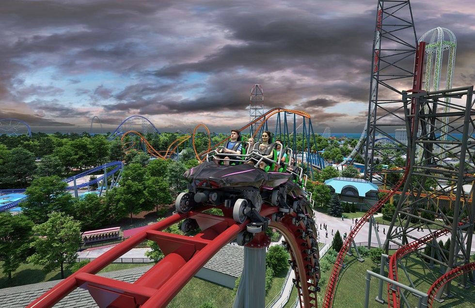 Artist concept rendering courtesy of Cedar Point