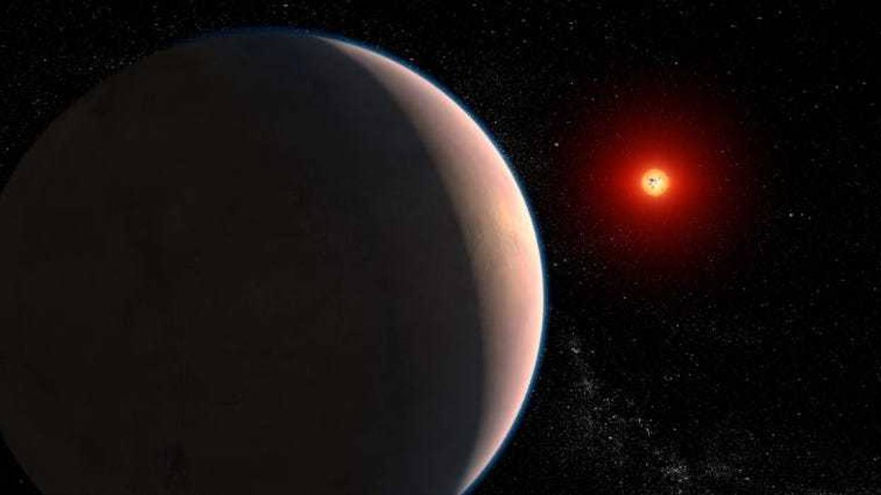 Artist's depiction of GJ 486 b