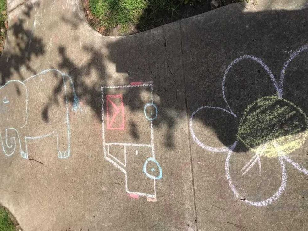 Artwork from Michele the Postal Worker