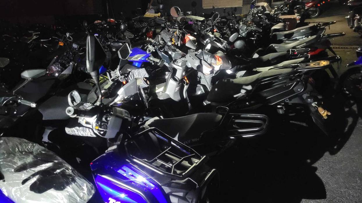As part of a joint effort, NYPD officers and detectives from the Queens District Attorney's Office have seized 176 illegal scooters in one week.