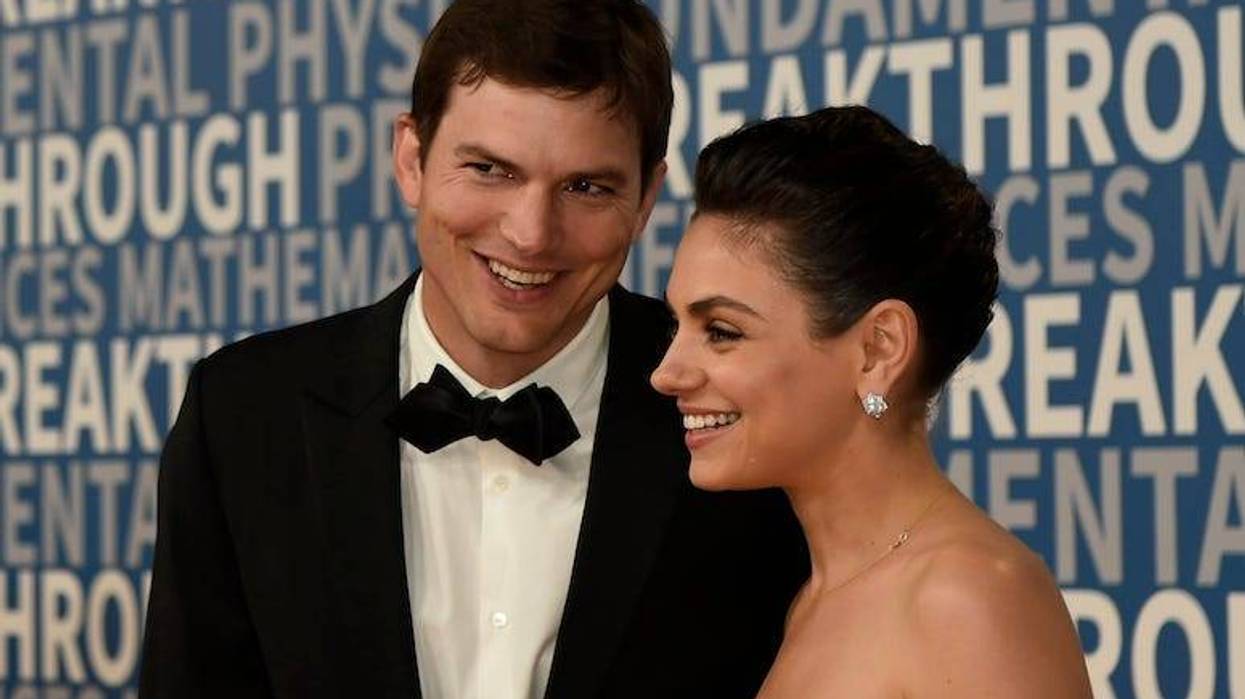 Ashton Kutcher, Mila Kunis, Breakthrough Prize ceremony at NASA Ames Research Center