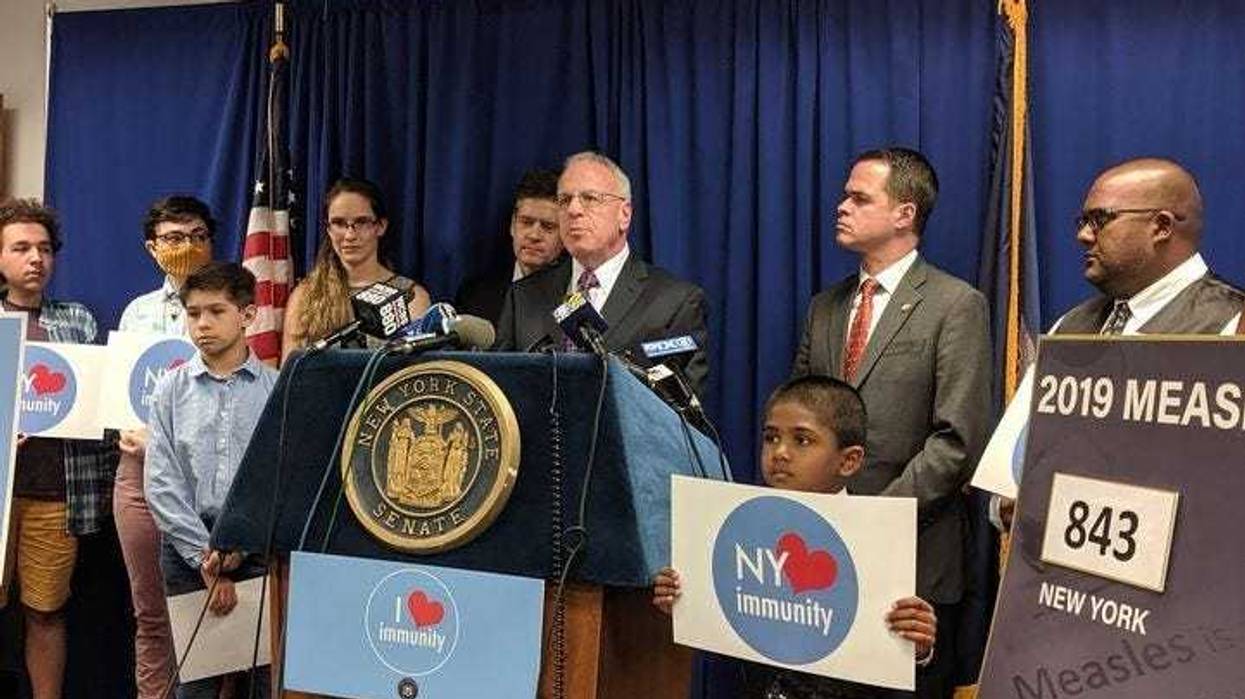 Assemblyman Jeffrey Dinowitz is among those calling for an end to religious exemptions for measles vaccinations.