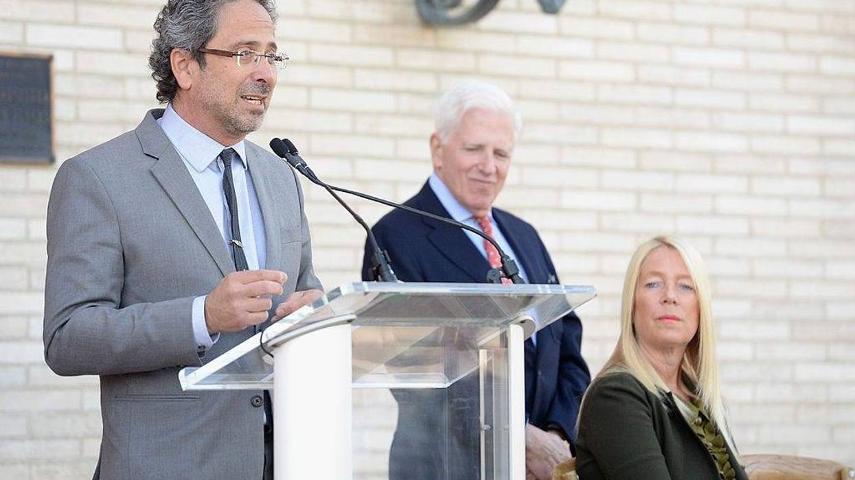Assemblyman Richard Bloom speaks onstage at The Wallis Annenberg Center For The Performing Arts Dedication Ceremony at Wallis Annenberg Center for the Performing Arts on Oct. 15, 2013 in Beverly Hills, Calif.