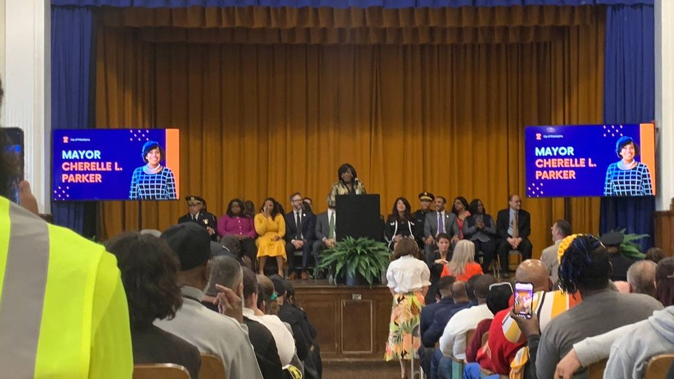 At her 100-day address, Mayor Cherelle Parker and key cabinet members reviewed what they
