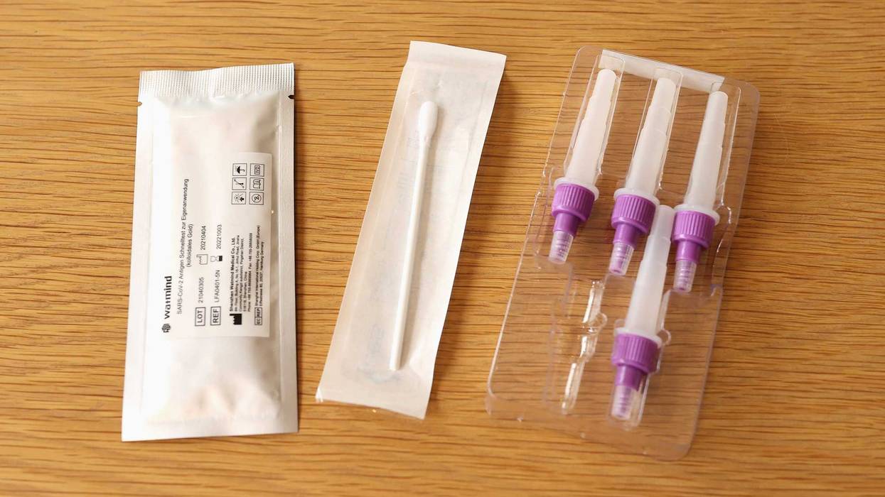 At-home rapid antigen COVID-19 test