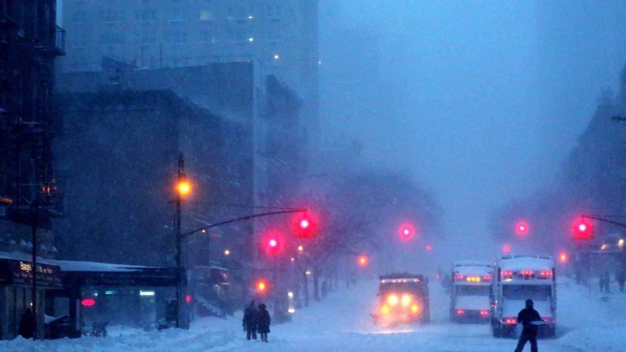 At least 4 to 8 inches of snow is expected in the city on Sunday
