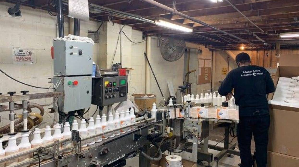 At The Bullen Companies — a business based out of Delaware County which makes specialty cleaning products.