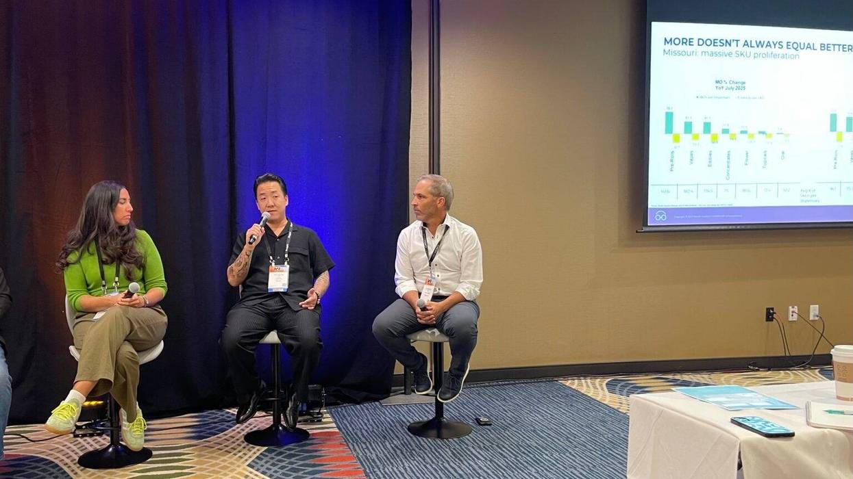 At the MJ Unpacked cannabis conference in St. Louis Thursday, Krista Raymer of C3 Industries, Sam Soong of Grön, and John Mueller of Greenlight speak about retail market trends in Missouri’s cannabis market.