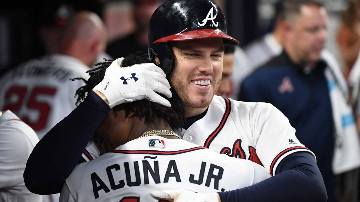 Atlanta Braves 1B Freddie Freeman and OF Ronald Acuna Jr.