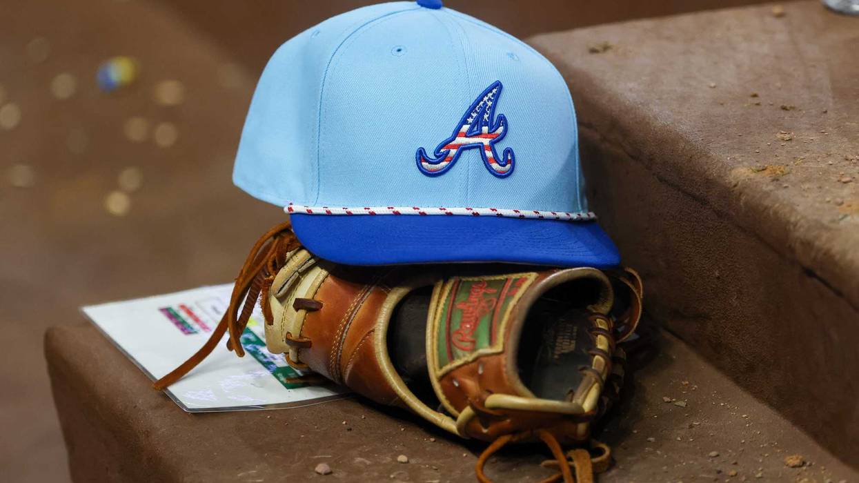Atlanta Braves 4th of July hat