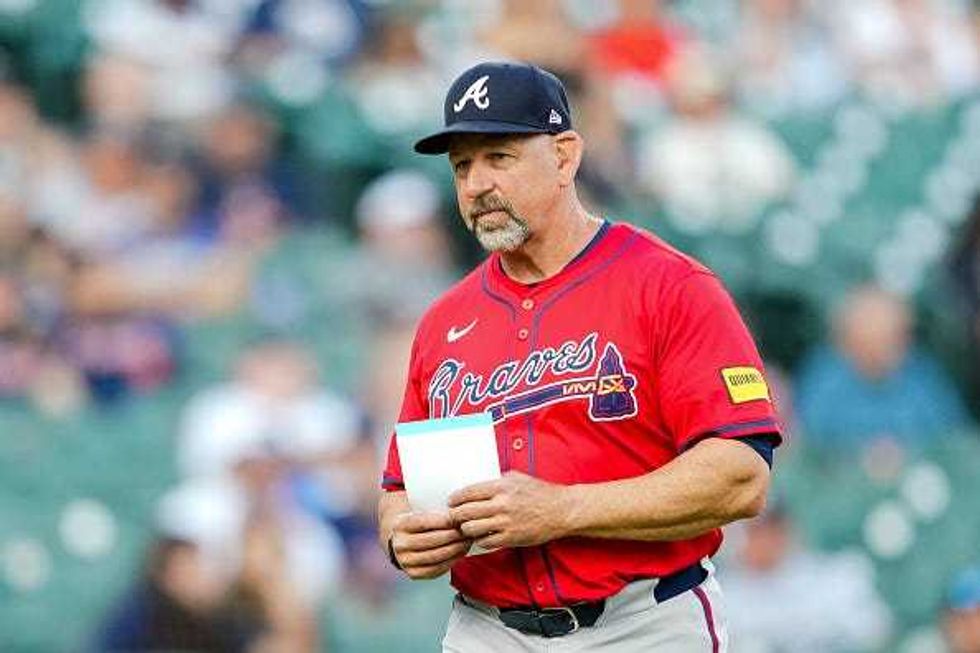 Walt Weiss makes questionable decision in Braves 8-3 loss to Padres