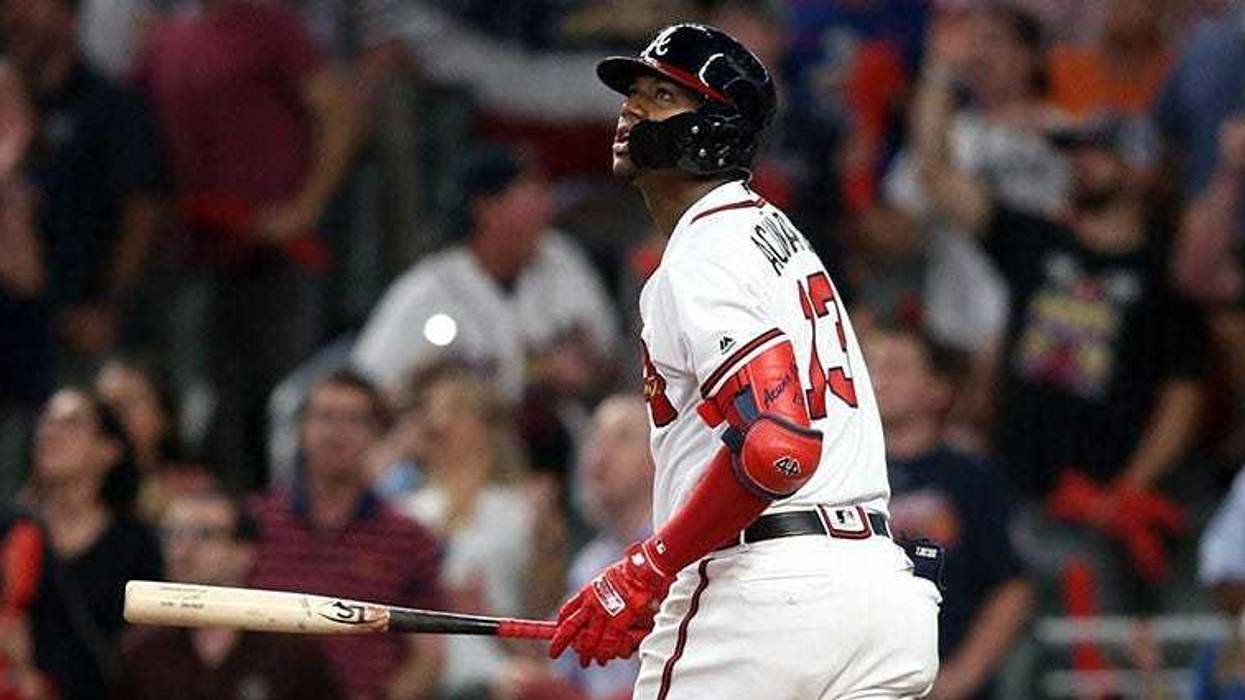 Atlanta Braves left fielder Ronald Acuna Jr.