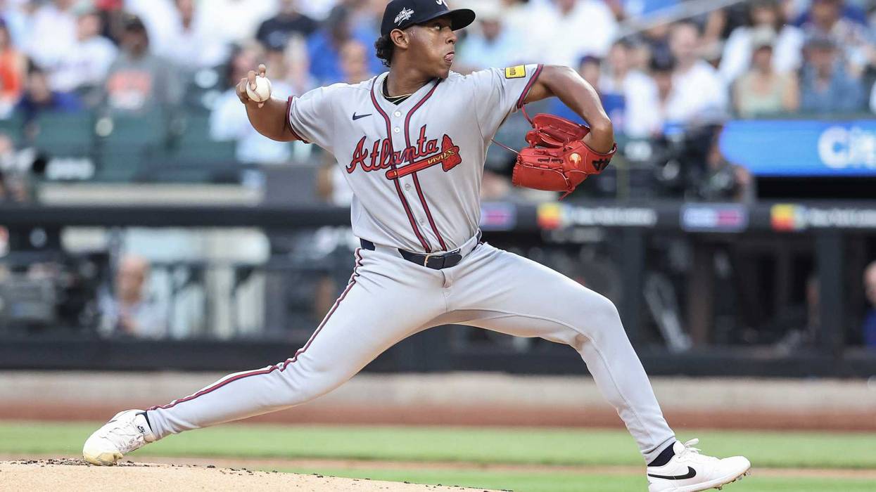 Atlanta Braves starting pitcher Didier Fuentes