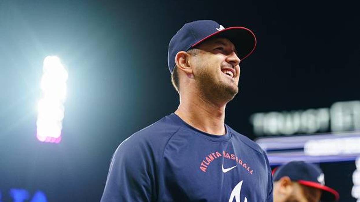 Atlanta Braves starting pitcher Tyler Mahle