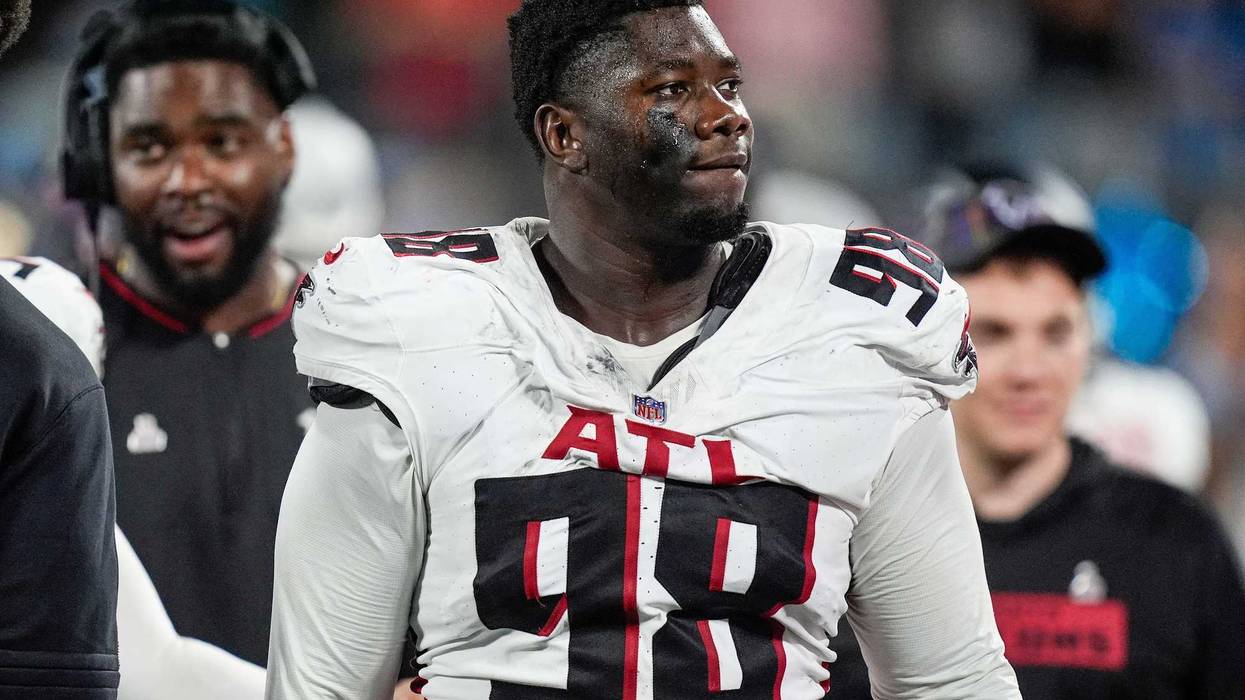 Atlanta Falcons Defensive Tackle Ruke Orhorhoro