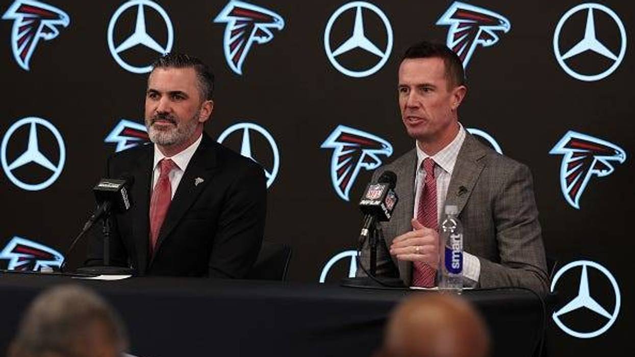 Atlanta Falcons Head Coach Kevin Stefanski | Atlanta Falcons President of Football Matt Ryan
