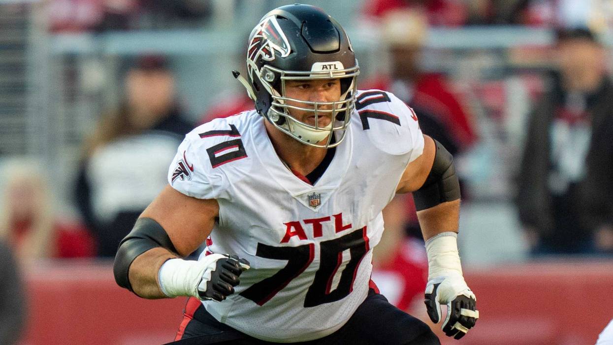 Atlanta Falcons Left Tackle Jake Matthews