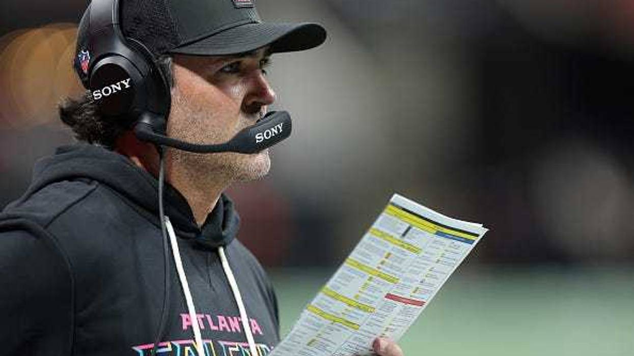 Atlanta Falcons Offensive coordinator Zac Robinson