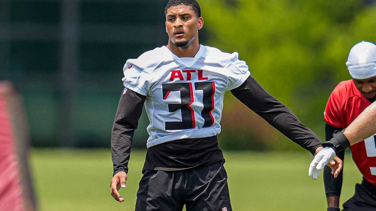 Atlanta Falcons safety Xavier Watts