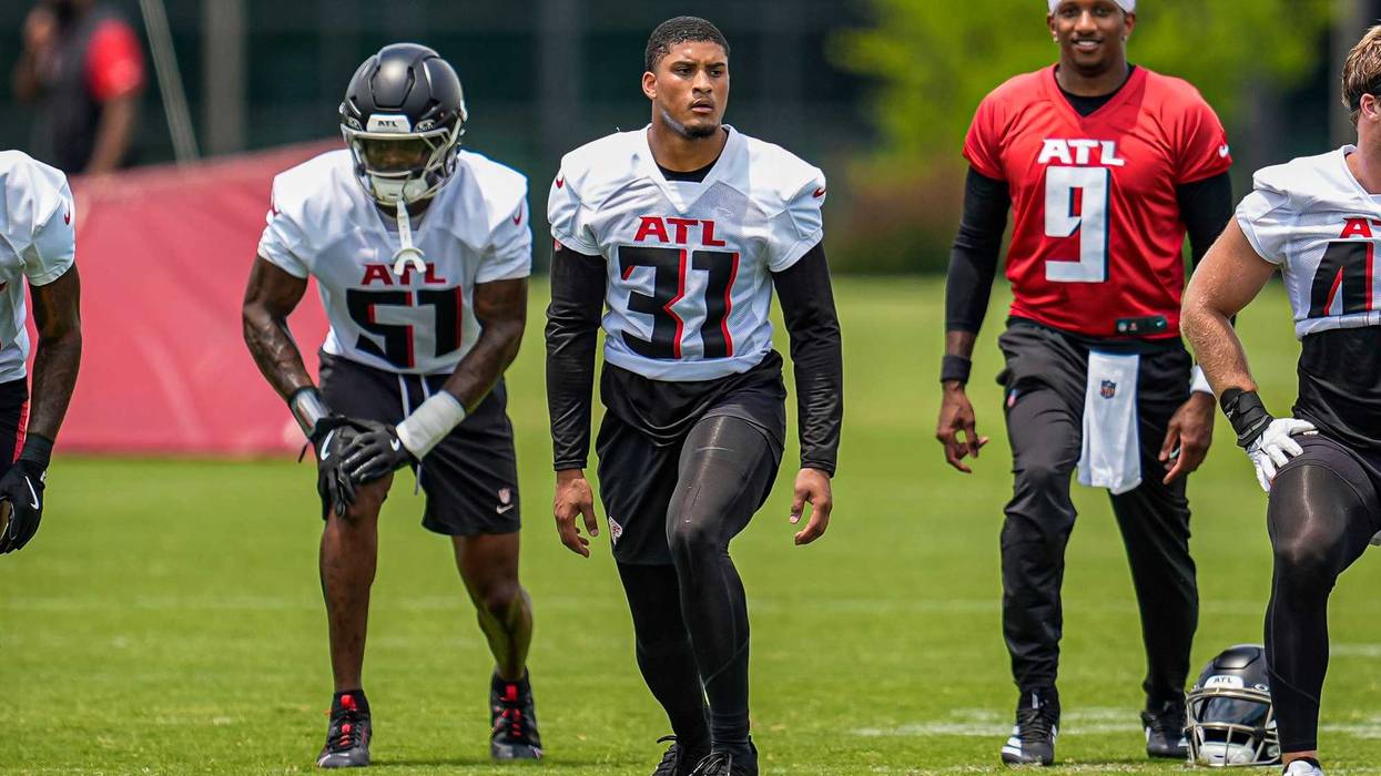 Atlanta Falcons safety Xavier Watts