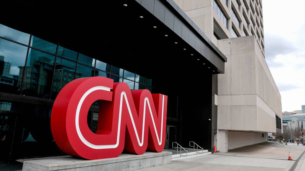 ATLANTA, GEORGIA - MARCH 15: A view of the world headquarters for the Cable News Network (CNN) on March 15, 2022 in Atlanta, Georgia. Last month CNN's president Jeff Zucker resigned over a consensual, but unreported, relationship with a colleague. Television producer Chris Licht will become the company's new president in April.