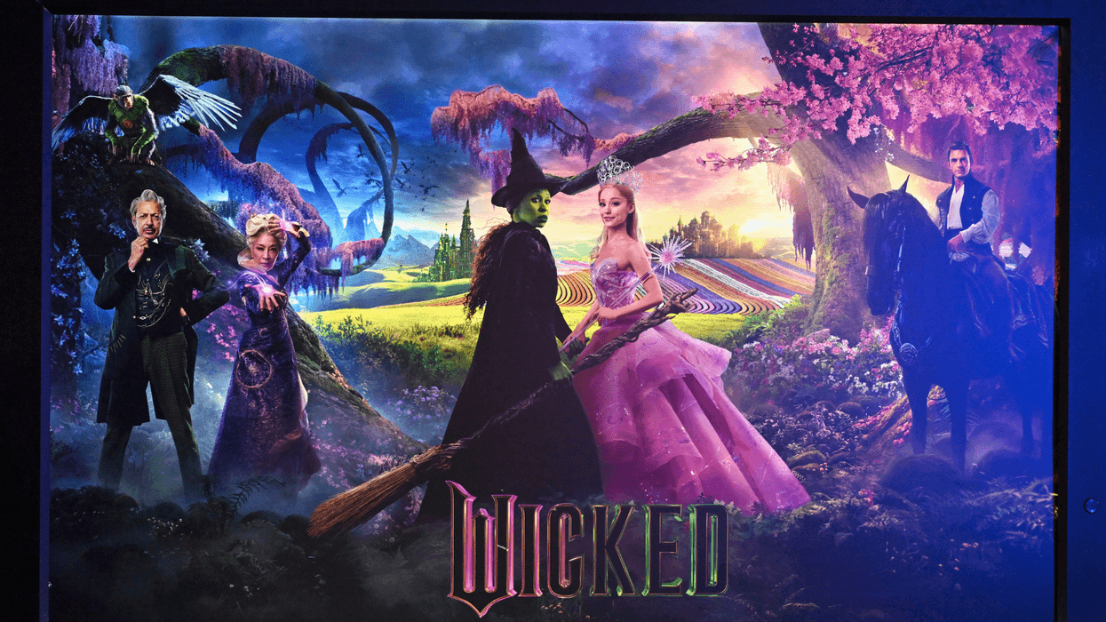 ATLANTA, GEORGIA - NOVEMBER 19: A general view of the screen during Universal Pictures and Xfinity host a screening of WICKED for members of the Alpha Kappa Alpha Sorority Inc. in Atlanta at Regal Atlantic Station on November 19, 2024 in Atlanta, Georgia.
